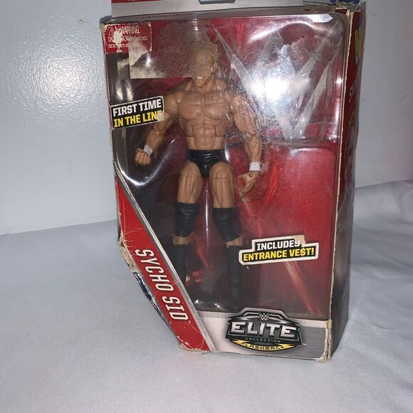 Mattel WWE Elite Sycho Sid Series 39 Figure Flashback WCW ECW M1 collectible - Picture 3 of 7